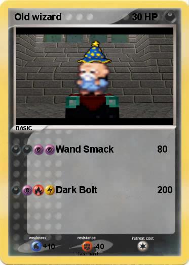 Pokemon Old wizard