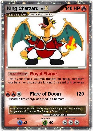 Pokemon King Charzard