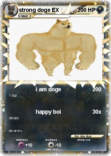 Pokemon strong doge EX