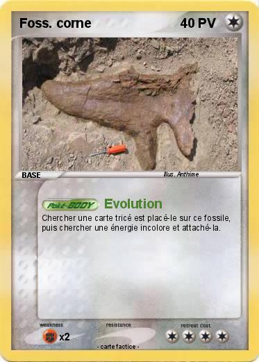 Pokemon Foss. corne