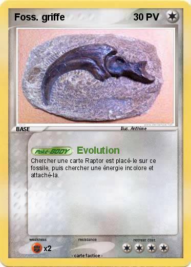 Pokemon Foss. griffe