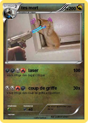 Pokemon tes mort