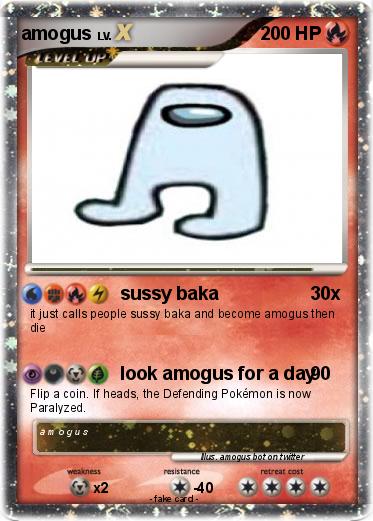 Pokemon amogus