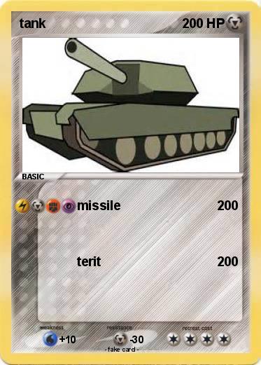 Pokemon tank