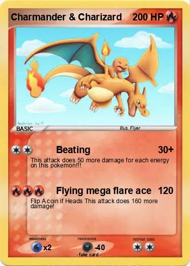 Pokemon Charmander & Charizard