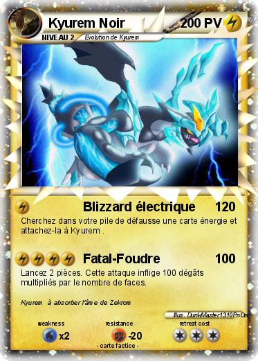 Pokemon Kyurem Noir