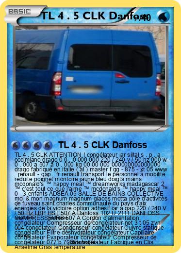 Pokemon TL 4 . 5 CLK Danfoss