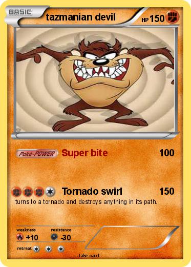 Pokemon tazmanian devil