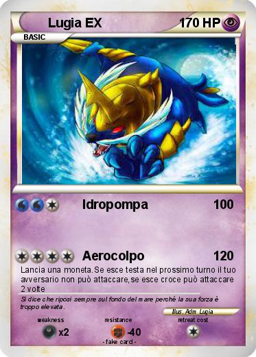 Pokemon Lugia EX