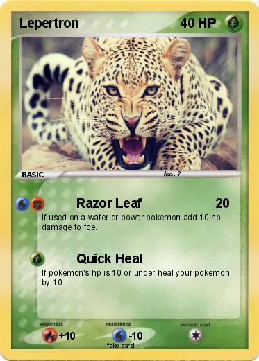 Pokemon Lepertron