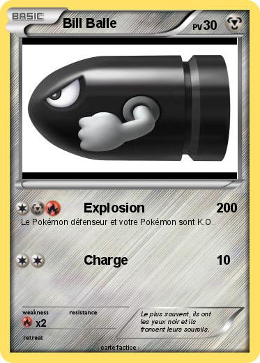 Pokemon Bill Balle