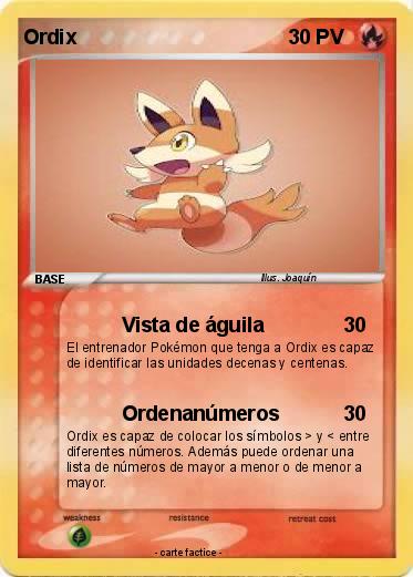 Pokemon Ordix