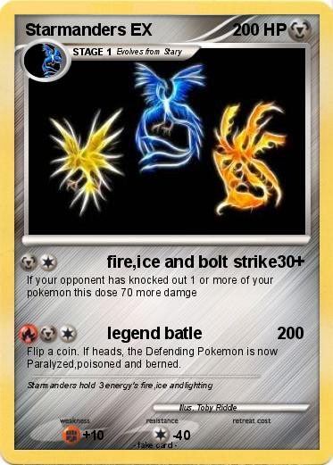 Pokemon Starmanders EX