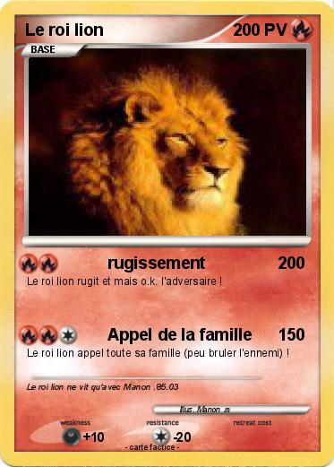 Pokemon Le roi lion
