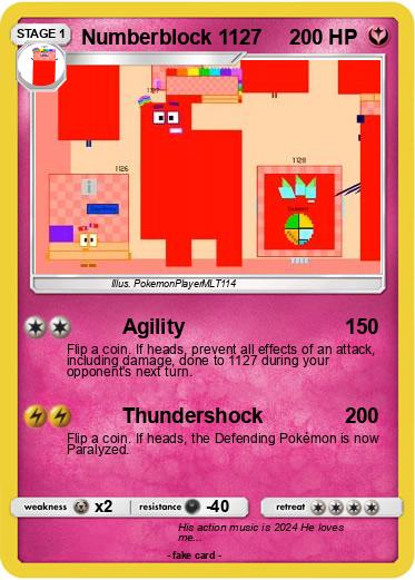 Pokemon Numberblock 1127