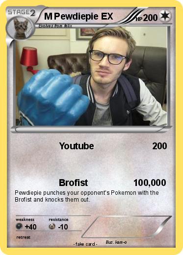Pokemon M Pewdiepie EX