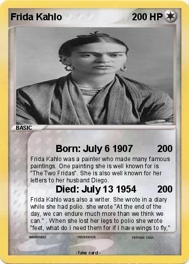 Pokemon Frida Kahlo