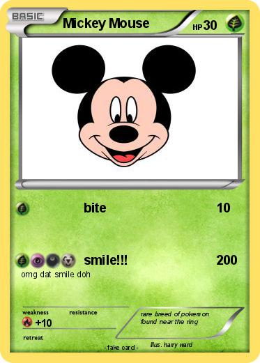 Pokemon Mickey Mouse