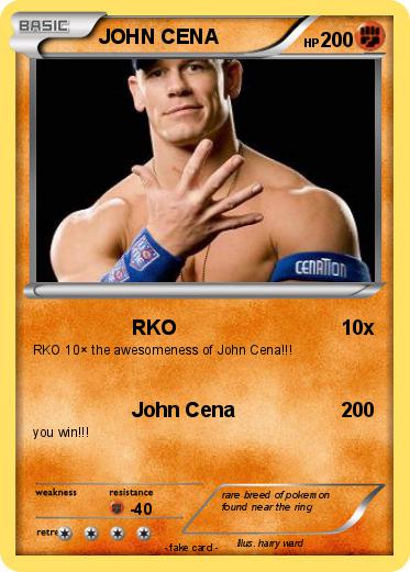 Pokemon JOHN CENA