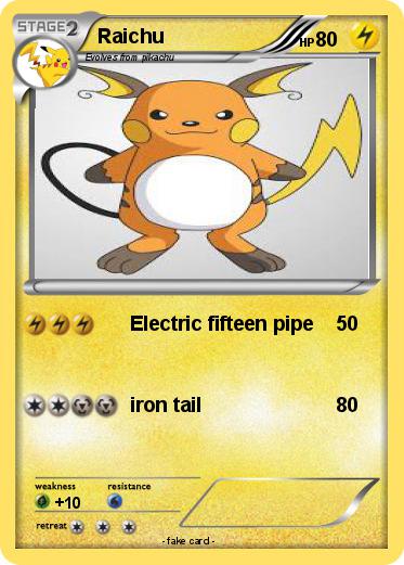 Pokemon Raichu