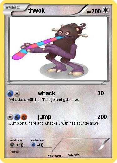 Pokemon thwok