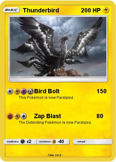 Pokemon Thunderbird