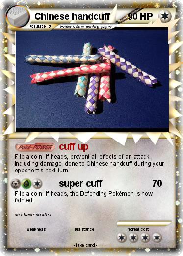 Pokemon Chinese handcuff