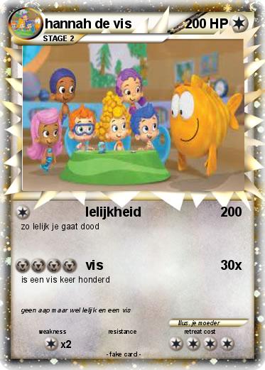 Pokemon hannah de vis