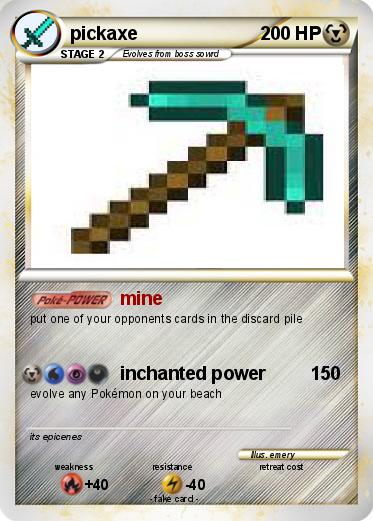 Pokemon pickaxe