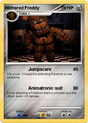 Pokemon Withered Freddy