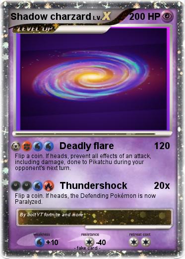 Pokemon Shadow charzard