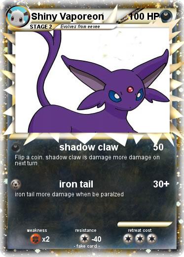 Pokemon Shiny Vaporeon