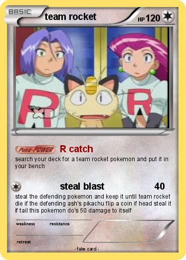 Pokemon team rocket