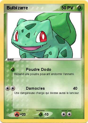 Pokemon Bulbizarre