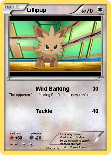 Pokemon Lillipup