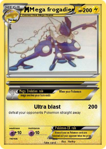Pokemon Mega frogadier