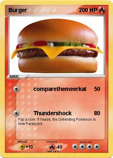 Pokemon Burger