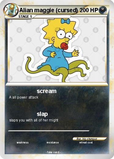 Pokemon Alian maggie (cursed)