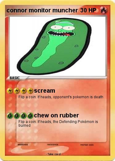 Pokemon connor monitor muncher