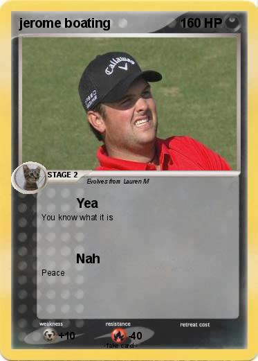 Pokemon jerome boating