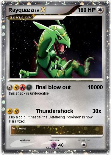 Pokemon Rayquaza