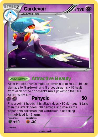 PokÃ©mon Gardevoir 316 316 - Attractive Beauty - My Pokemon Card