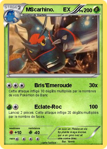 Pokemon MScarhino.      EX