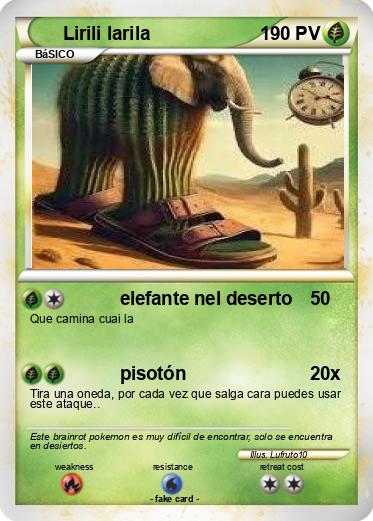 Pokemon Lirili larila