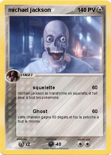 Pokemon michael jackson 