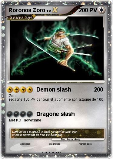 Pokemon Roronoa Zoro