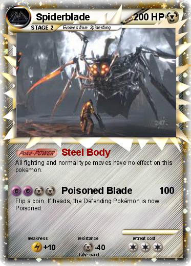 Pokemon Spiderblade