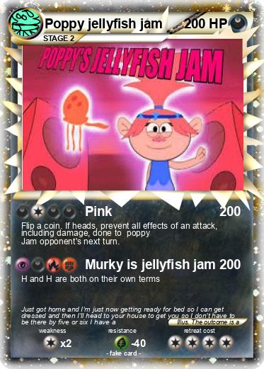 Pokemon Poppy jellyfish jam
