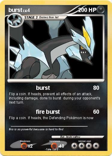 Pokemon burst
