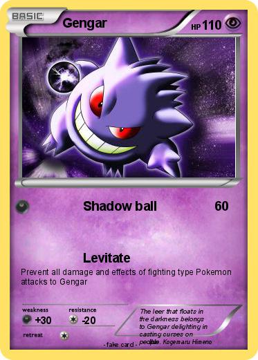 Pokemon Gengar